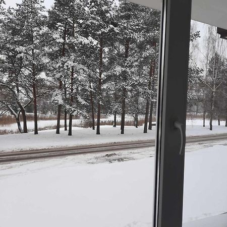 Upes Apartamentai Biržai Exteriör bild