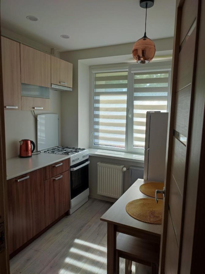 Upes Apartamentai Biržai Exteriör bild