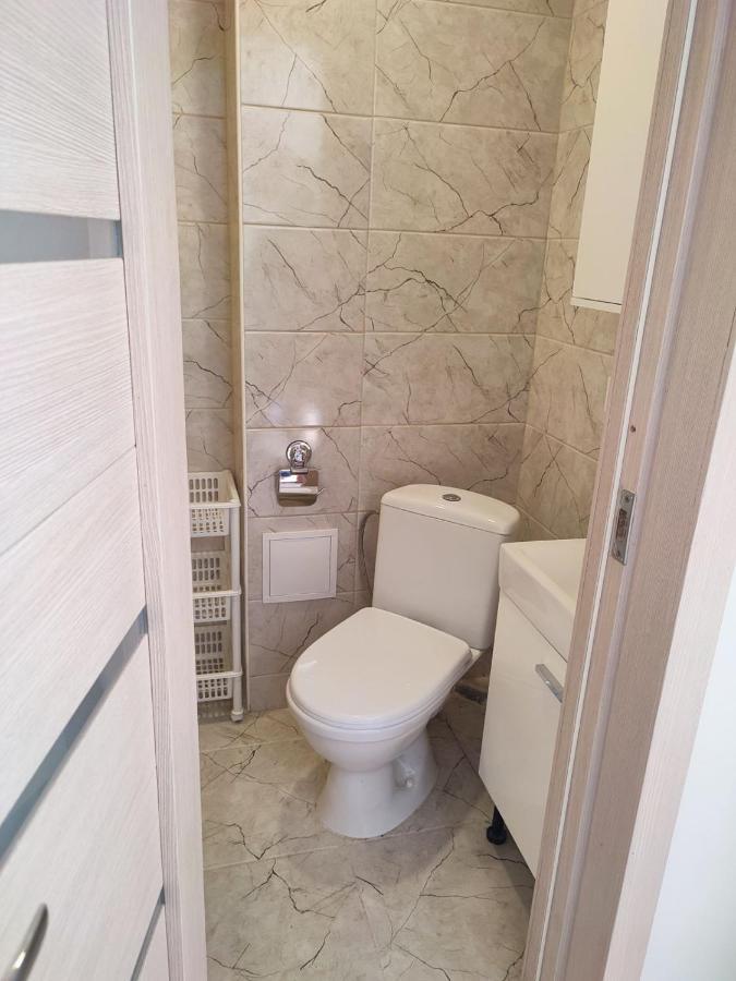 Upes Apartamentai Biržai Exteriör bild