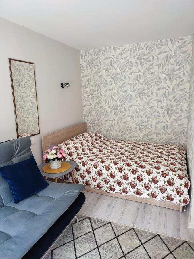 Upes Apartamentai Biržai Exteriör bild