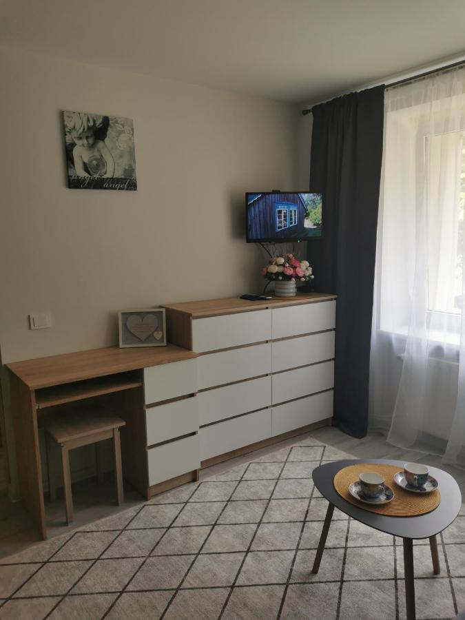 Upes Apartamentai Biržai Exteriör bild